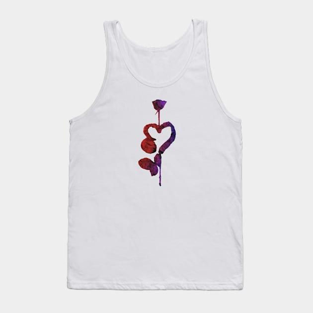 Violated Heart Tank Top by The Spirit Of Love